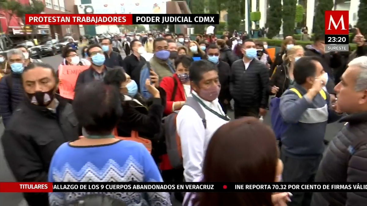 Trabajadores del Poder Judicial CdMx llegan a acuerdo de pago