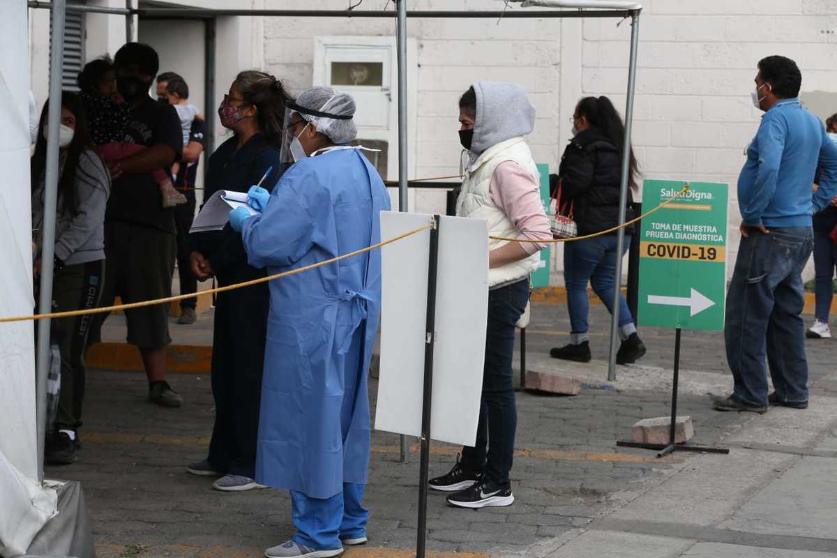 Aumenta también la demanda de pruebas rápidas en los municipios. (Jorge Sánchez)