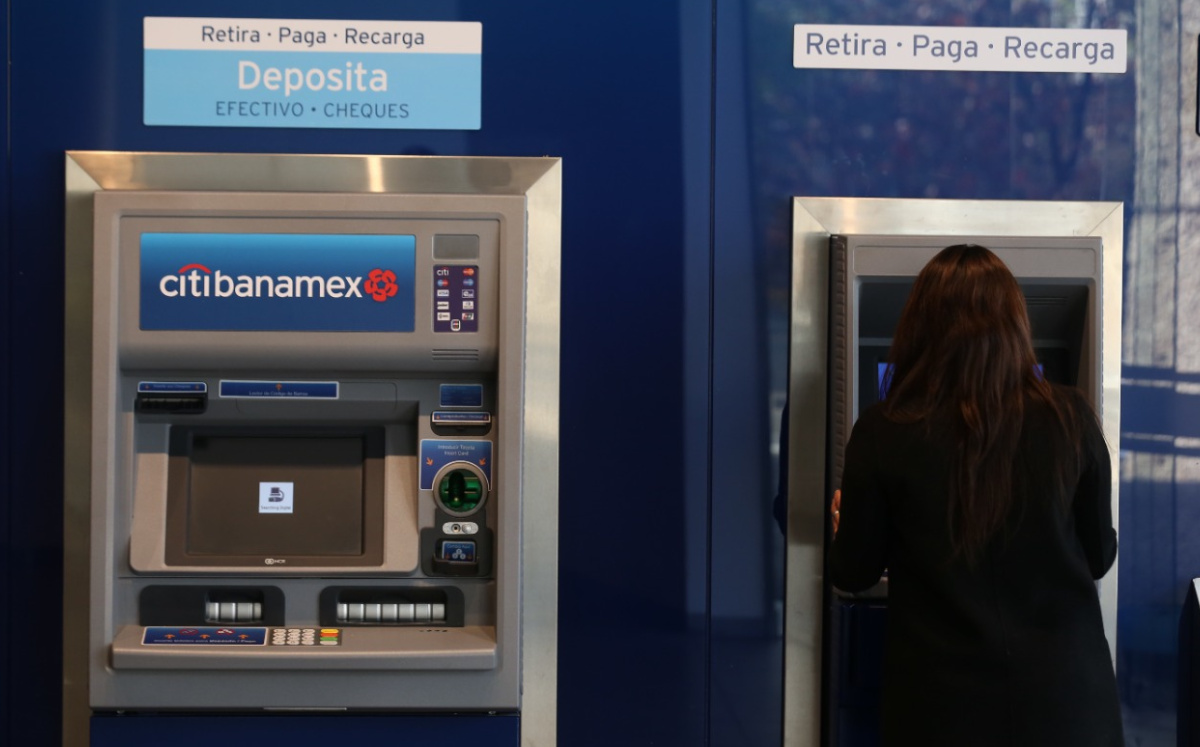 Cajeros Citibanamex en México. Foto: Octavio Hoyos
