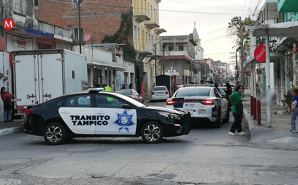 Hombre falleció de un infarto en el centro de Tampico (Jaime Maya)