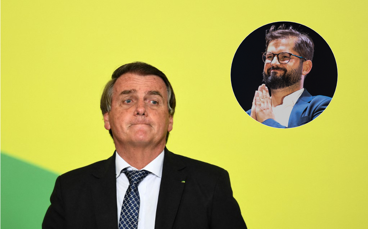 Jair Bolsonaro aseguró que no asistirá a la investidura de Gabriel Boric en Chile. (AFP / Xinhua)