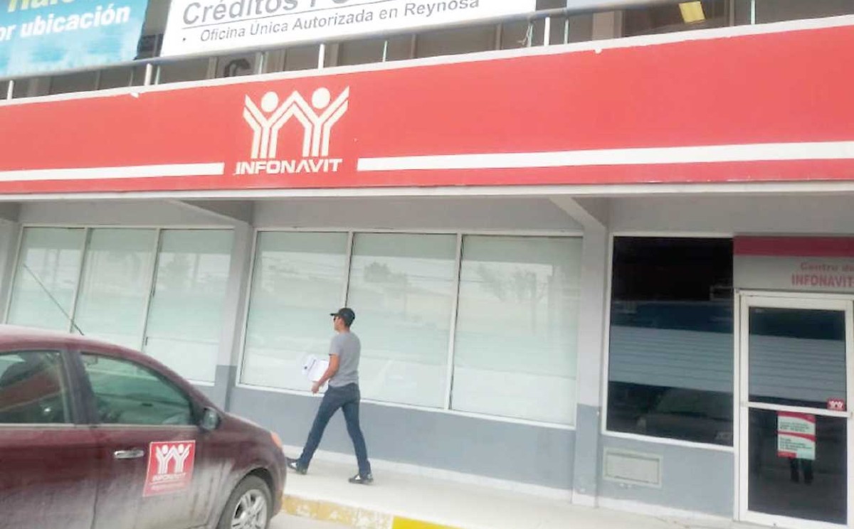 Oficinas del Infonavit en Reynosa, Tamaulipas.
