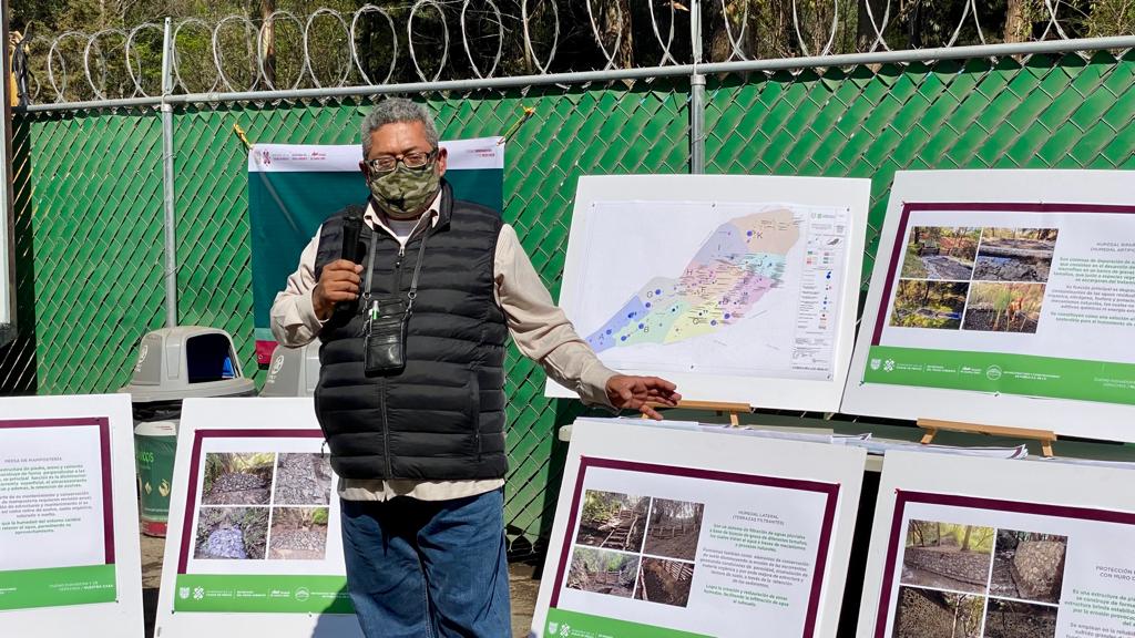 El proyecto registra un 80 por ciento de avance y terminará en marzo próximo. (Twitter: @SEDEMA_CDMX)