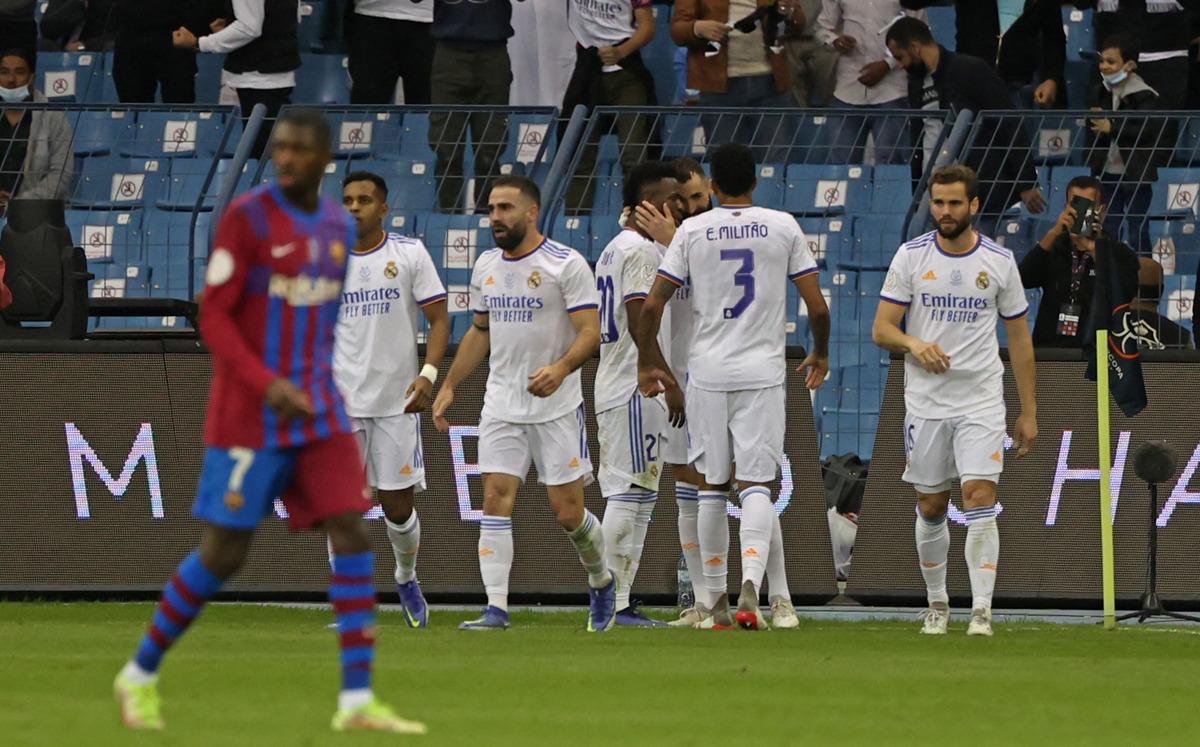 Real Madrid avanza a la final de la Supercopa de España (AFP)