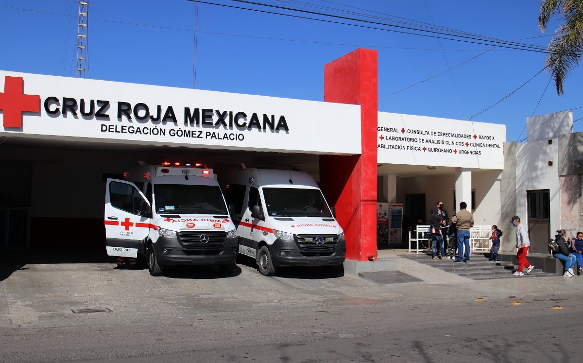 Cruz Roja de Gómez Palacio. (Rolando Riestra)