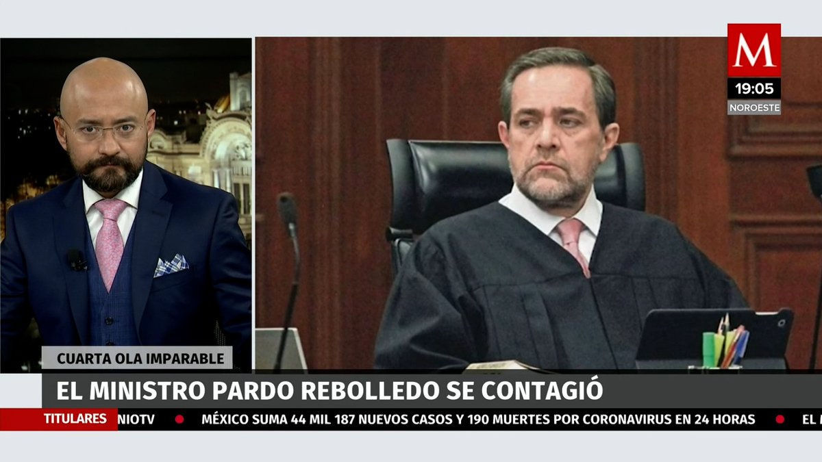 Jorge Mario Pardo Rebolledo da positivo covid-19: Arturo Zaldívar