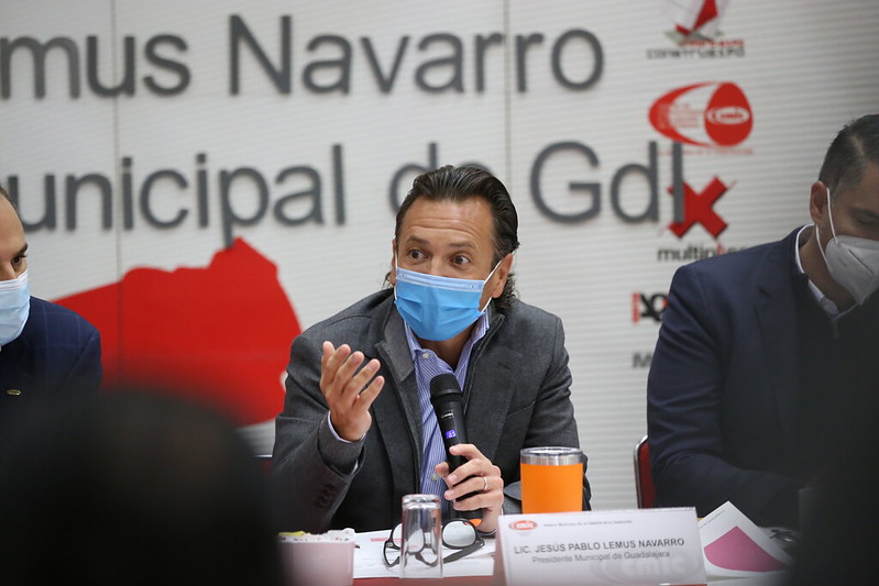 Pablo Lemus, alcalde de Guadalajara. (Cortesía)