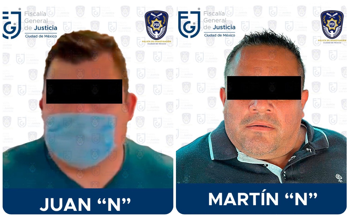 Policías detenidos por presuntamente colaborar con el Cártel de Tláhuac. (Especial)