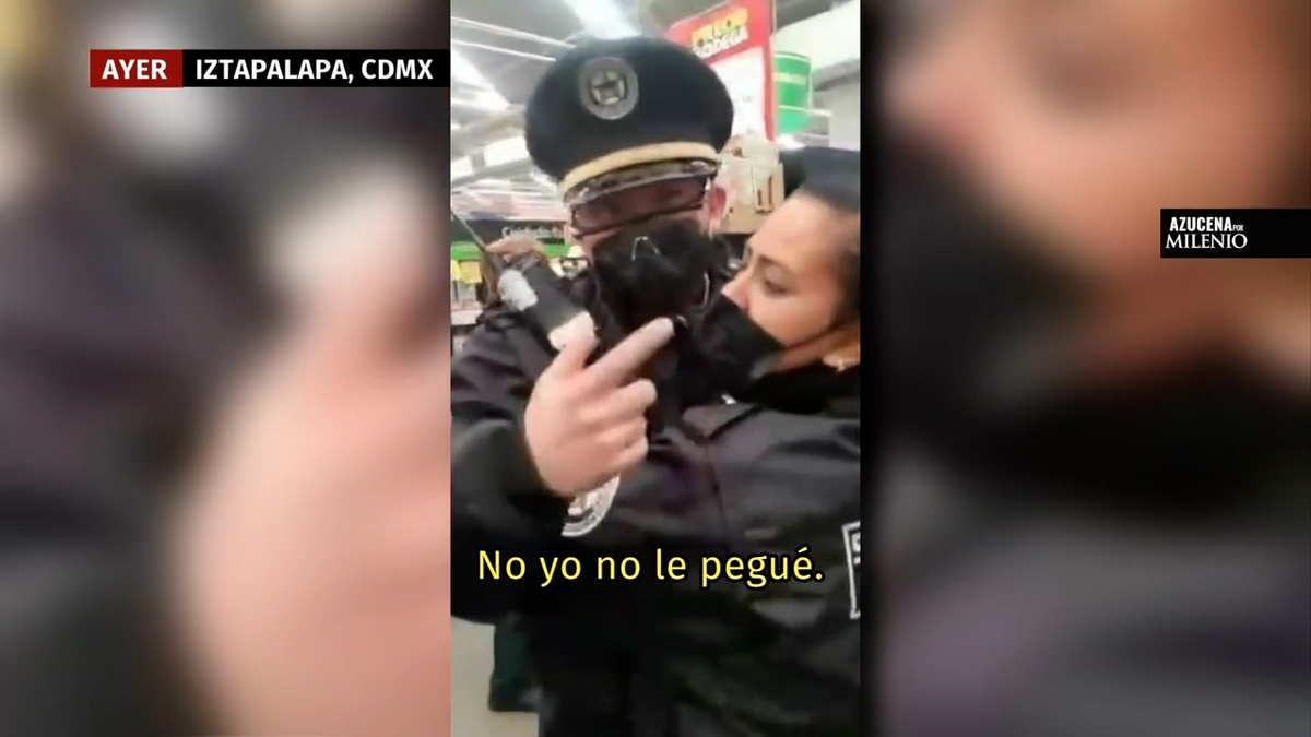 Por no usar cubrebocas, adulto mayor es agredido en supermercado de Iztapalapa