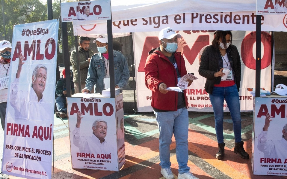 Revocación de mandato, a medio millón de firmas válidas para la meta: INE