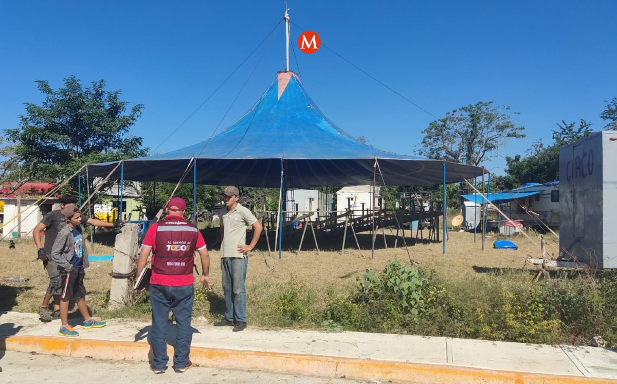 Circo es cancelado en Altamira. (Sandra Sosa)