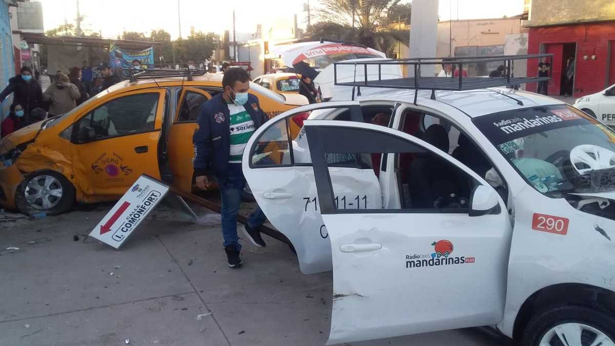 El accidente dejó un saldo de cinco lesionados. | Notivox Digital