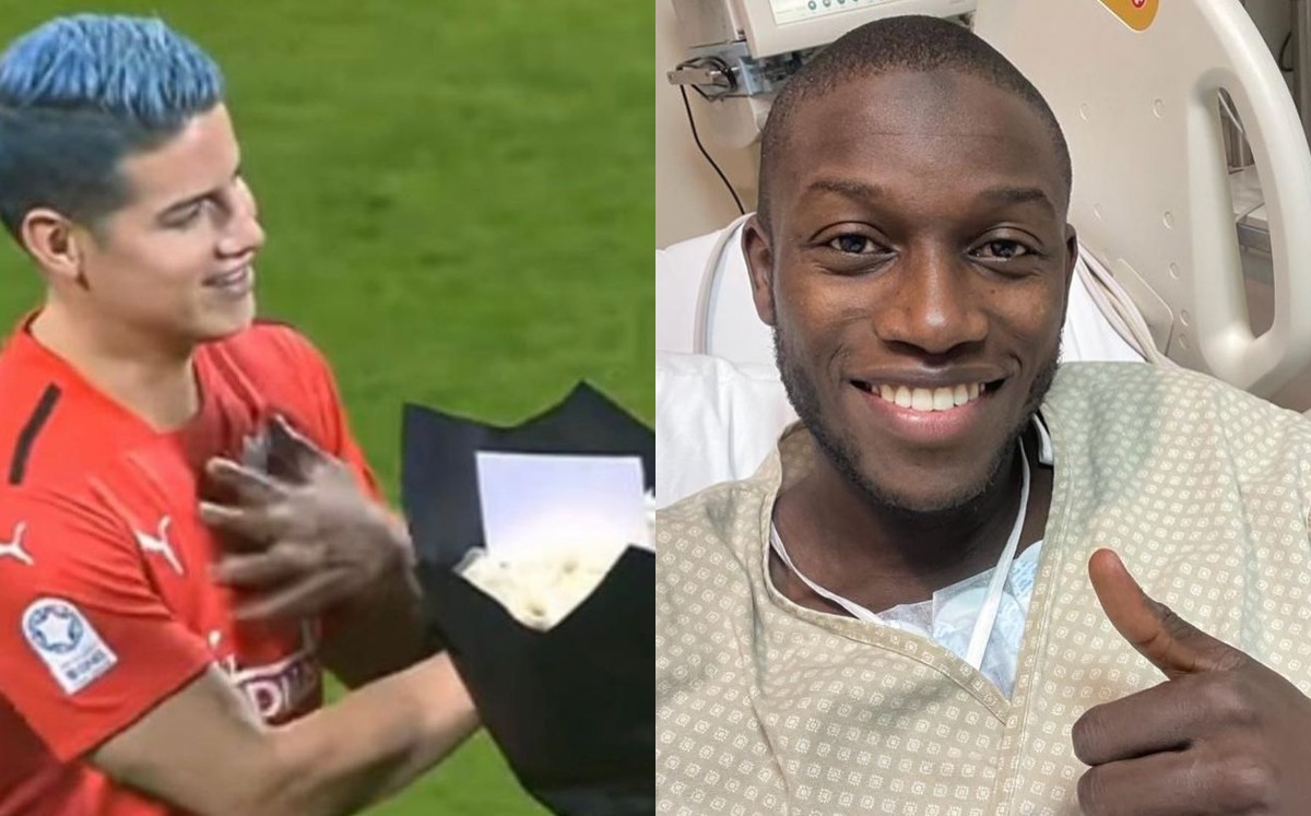 Futbolista que sufrió infarto en Qatar escribe carta de agradecimiento a James Rodríguez (Instagram: @ ousmanecoulibaly23)