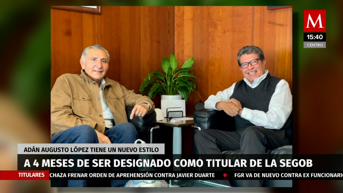 Oposición aplaude estilo de Adán Augusto en Segob