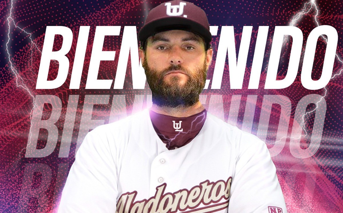 Pitcher Josh Lueke llega para reforzar a Algodoneros Unión Laguna. (@AlgodonerosUL)