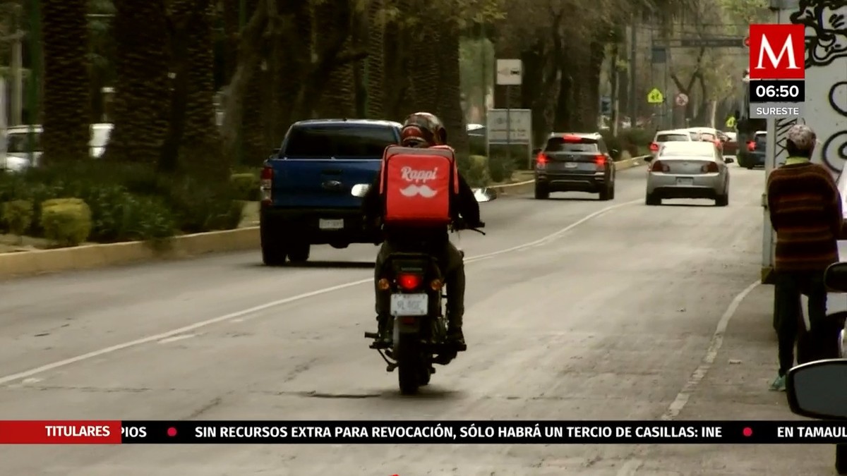 Repartidores resisten cuarta ola de covid-19