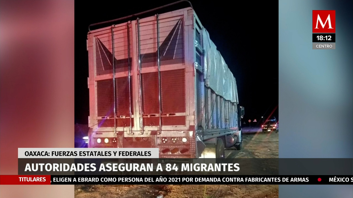 Rescatan a 84 migrantes en Oaxaca; detienen a presuntos 'polleros'