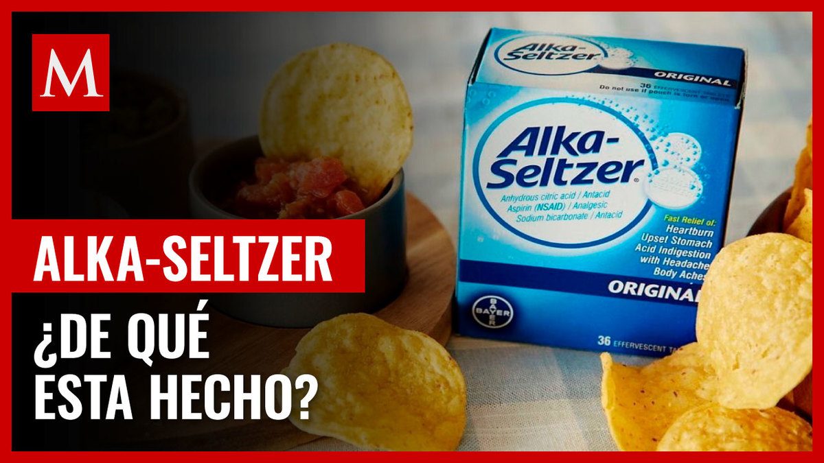 Alka Seltzer, de qué está hecha y para qué funciona la pastilla