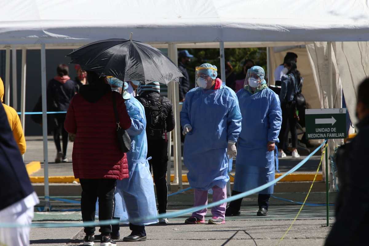 Atención hospitalaria por covid en Hidalgo. (Jorge Sánchez)