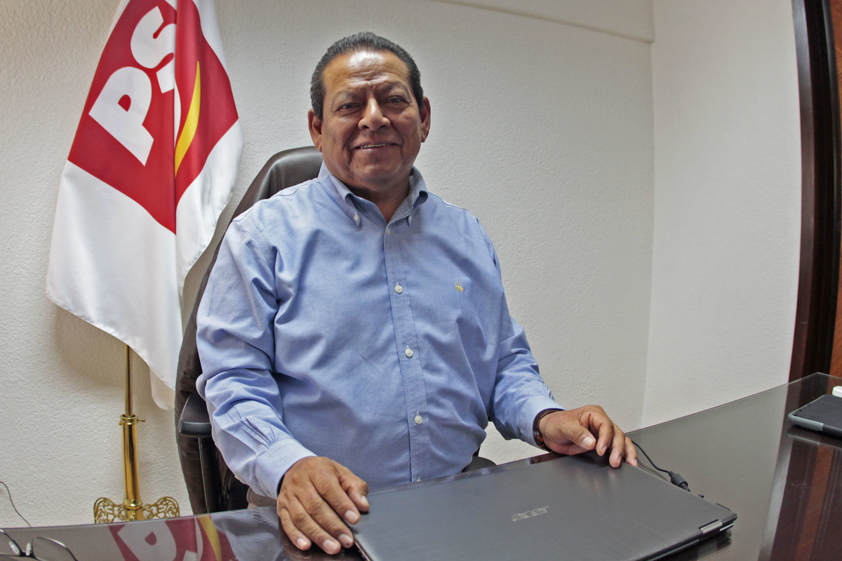Carlos Navarro Corro, dirigente estatal del PSI | Melanie Torres