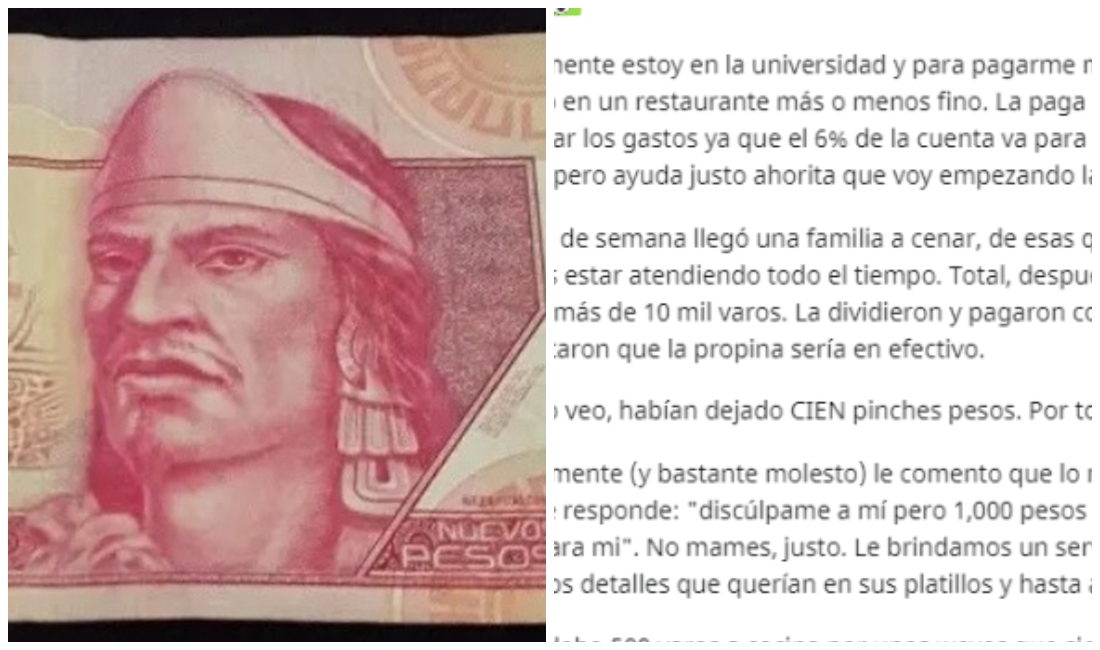 El joven trabaja para pagar sus gastos en la universidad (Especial).
