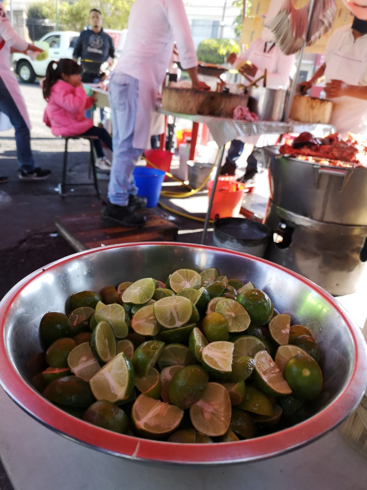 Limones en taquerías. (Omar Brito)