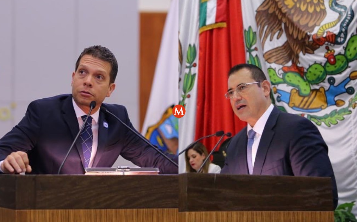 Luis René Cantú Galván y Félix García Aguiar. (Especial)