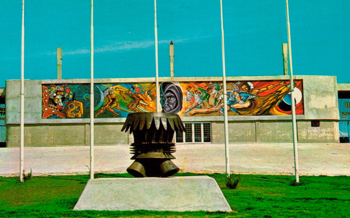 Mural del estadio Cuauhtémoc | Especial