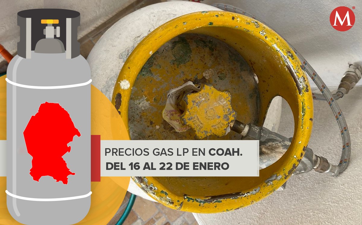 Precio de gas LP en Coahuila de la semana 16 al 22 de enero. | Notivox Digital