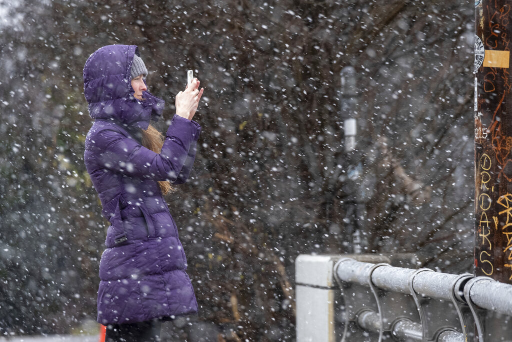 El estado de Georgia es el más azotado por la tormenta invernal. | AP
