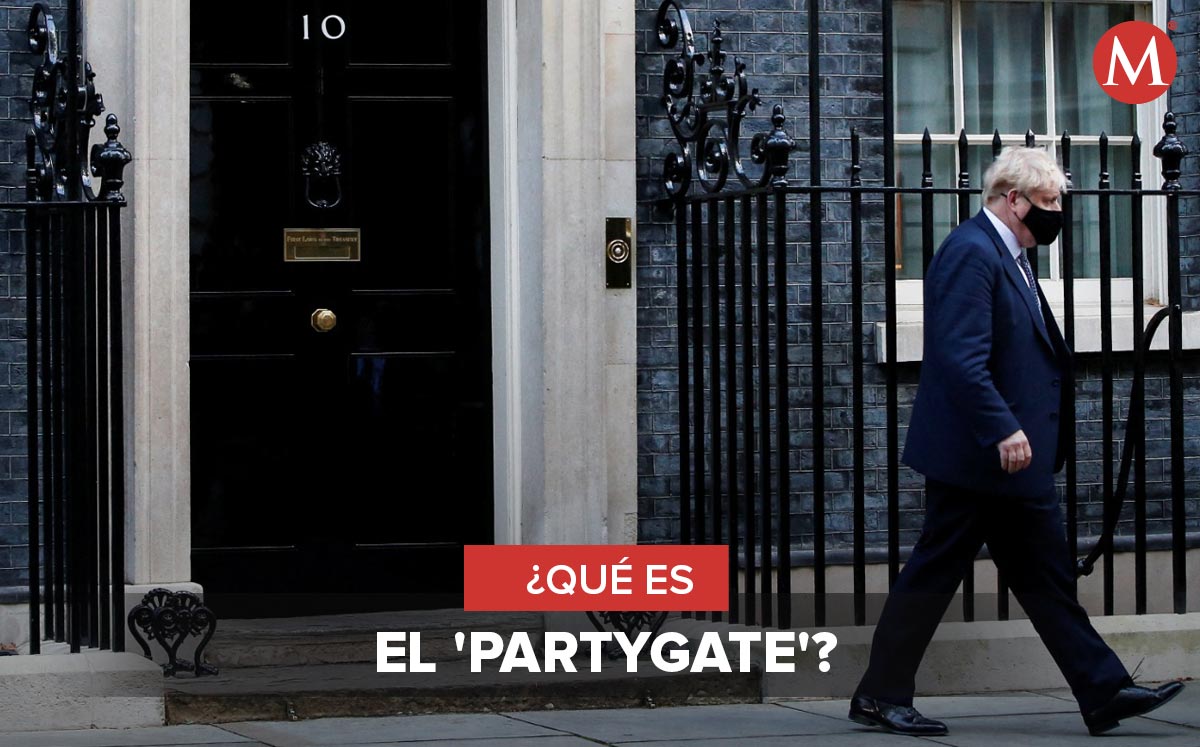 El gobierno de Boris Johnson es afectado tras el escándalo del 'Partygate'. | Foto: Reuters; Diseño: Mauricio Ledesma