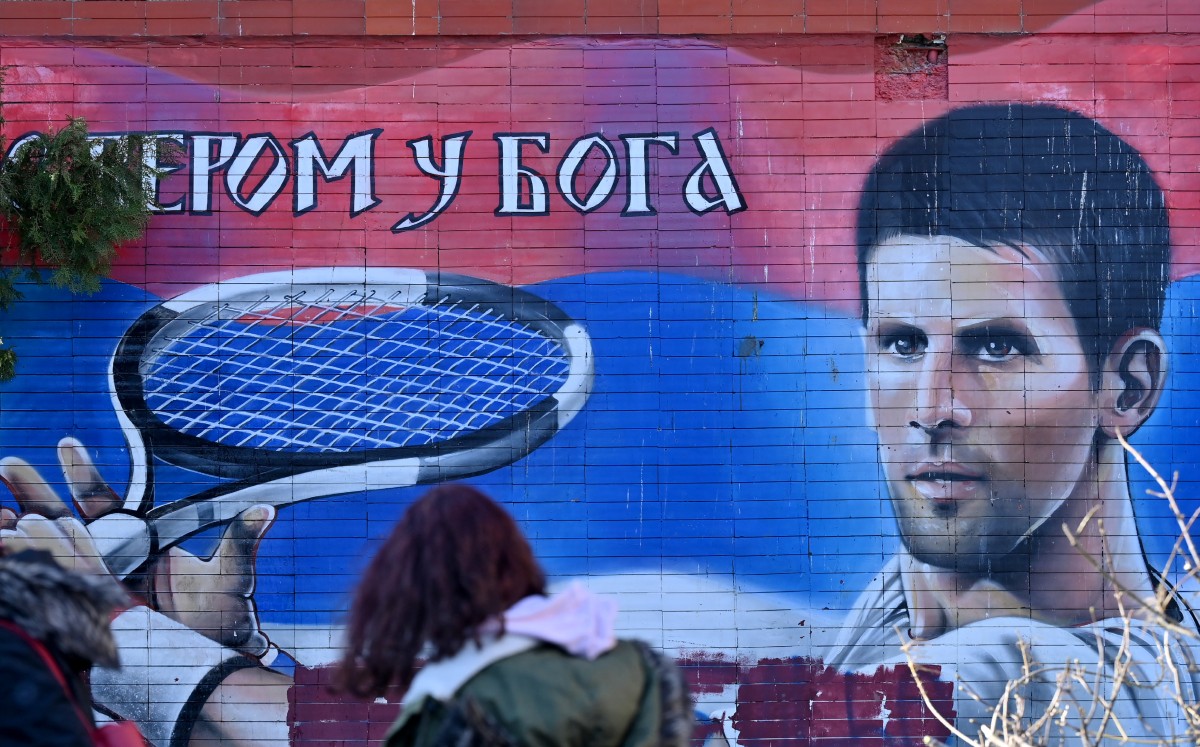 Numerosas críticas en Serbia de la decisión de Australia sobre Djokovic (AFP)