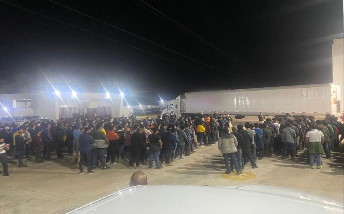 Se encontraron  359 migrantes