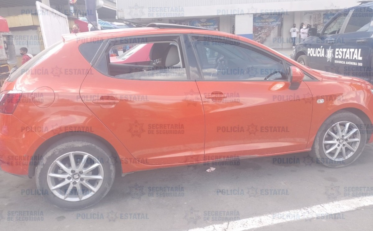 Se encontró en el estacionamiento de una plaza comercial. (Especial)