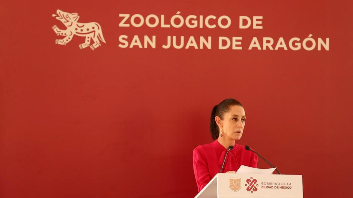 Sheinbaum entrega rehabilitación de Zoológico de San Juan de Aragón