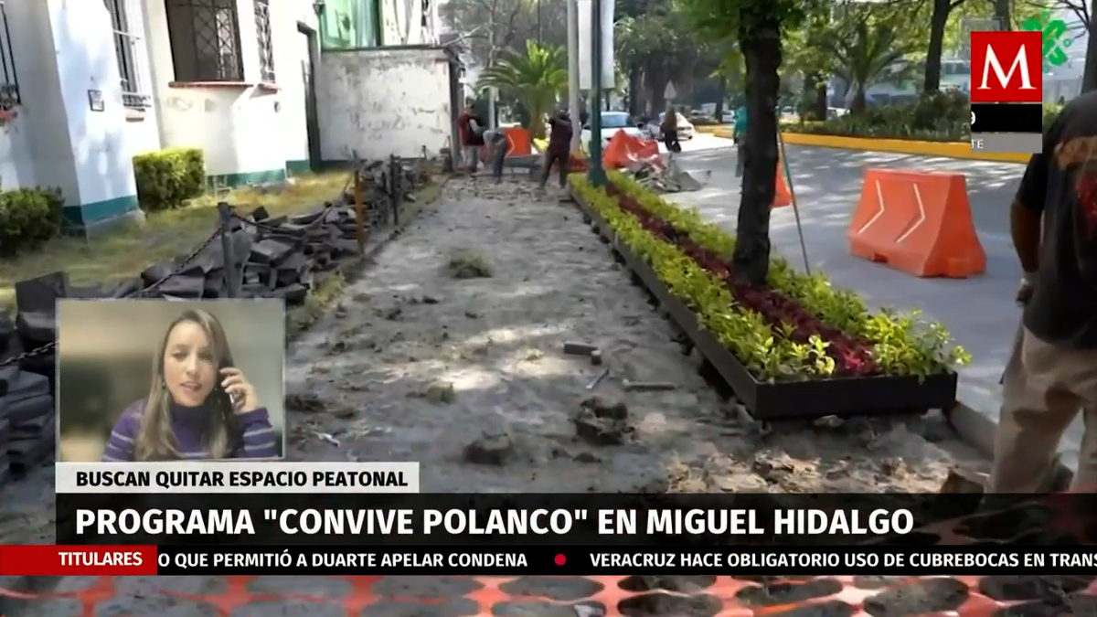 Buscan recuperar espacio peatonal en alcaldía Miguel Hidalgo