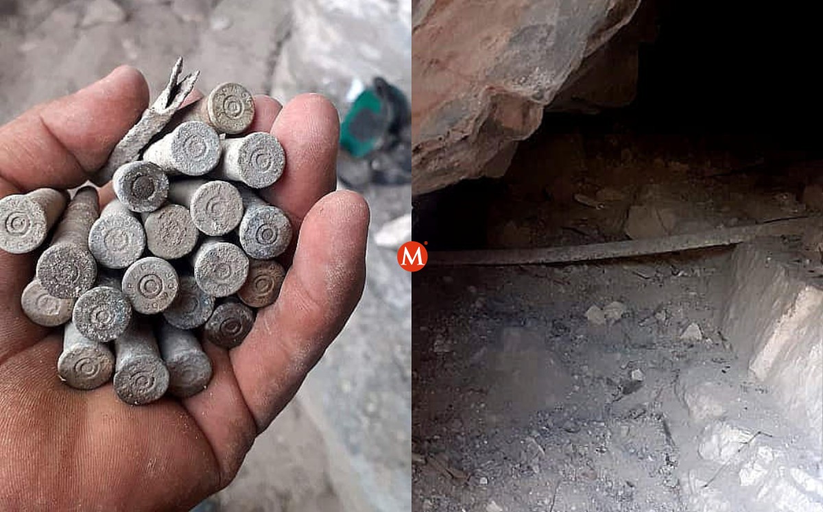 Encuentran en Tamaulipas armas usadas en la Revolución Mexicana. (ATAC)