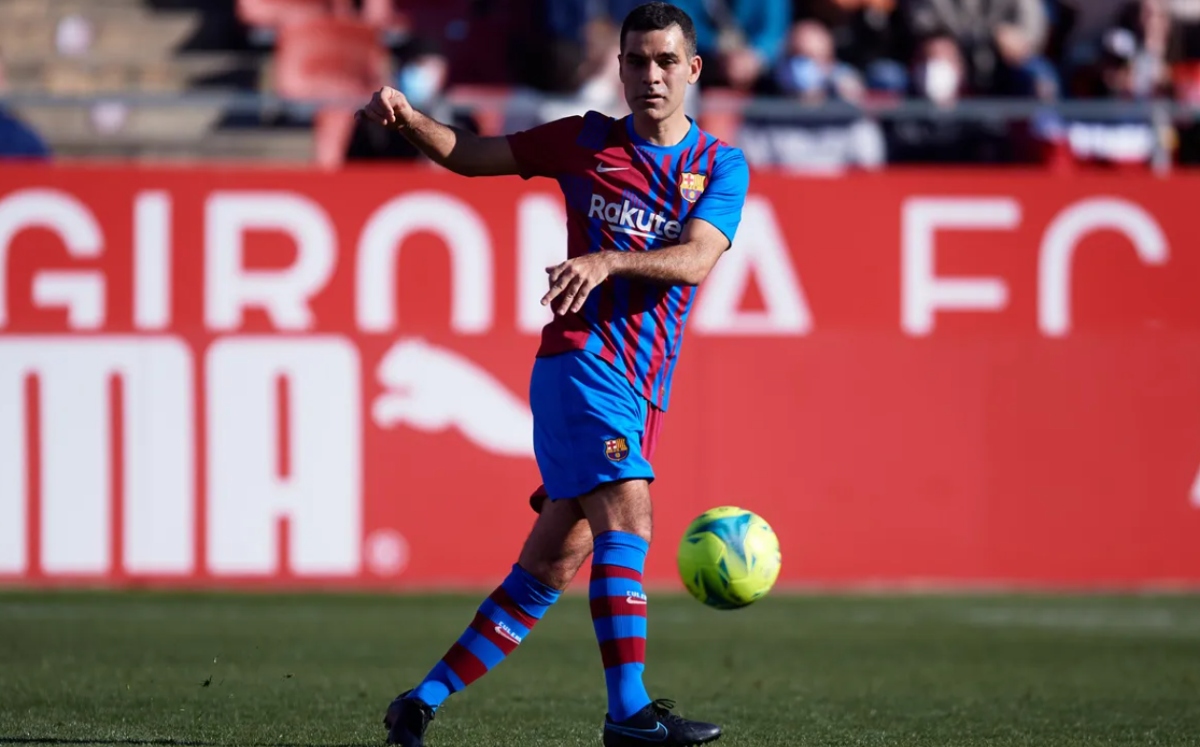 Rafa Márquez vuelve a jugar con el Barcelona (FC Barcelona)