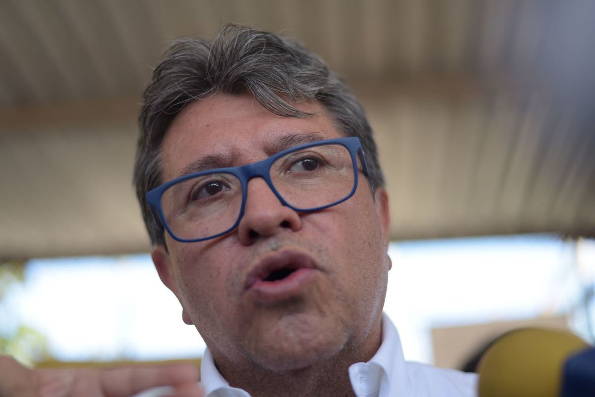 Ricardo Monreal, líder de la bancada de Morena en el Senado. (Cuartoscuro / Archivo)