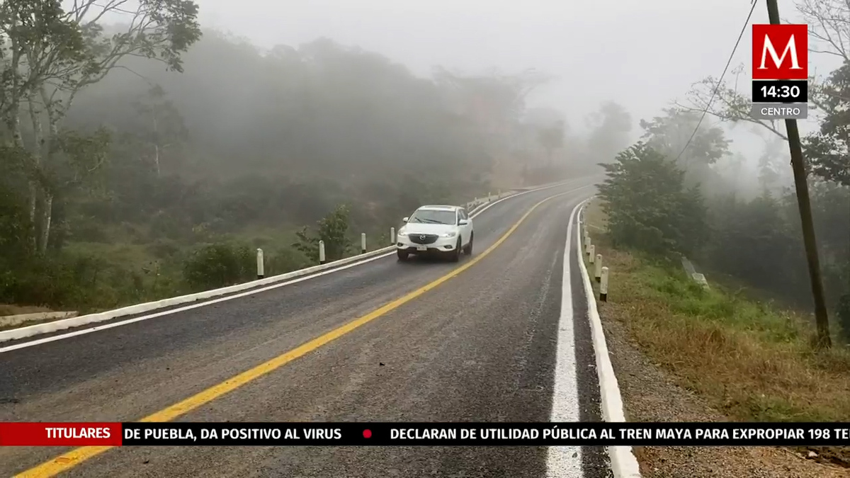 Rutilio Escandón inaugura carretera en San Fernando, Chiapas