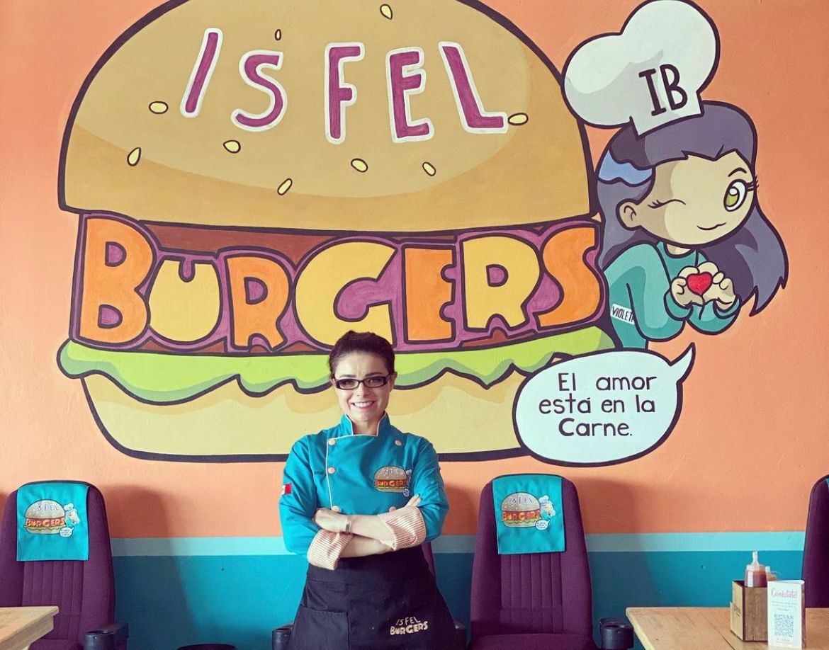 Violeta Isfel cierra negocio de hamburguesas. (Instagram)