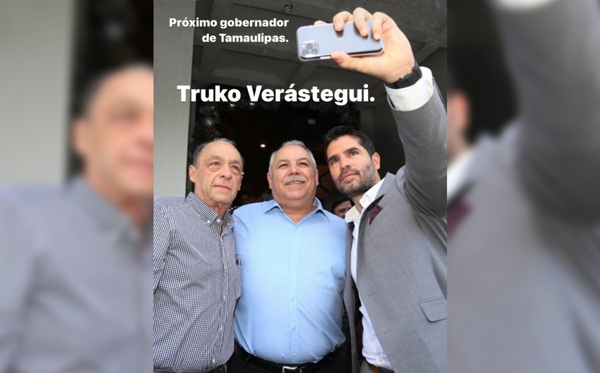 Eduardo Verástegui apoya a precandidato César Verástegui en Tamaulipas