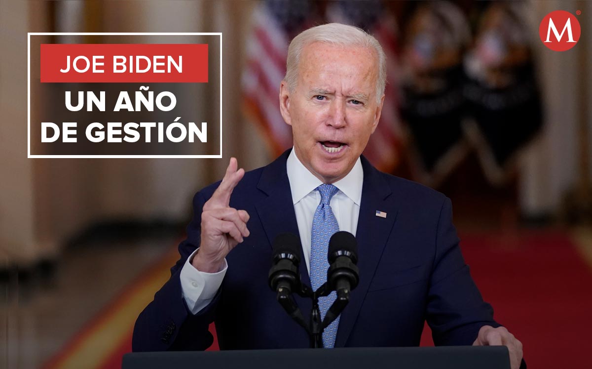 Joe Biden cumplirá un año en el poder dentro de la Casa Blanca. (AP)