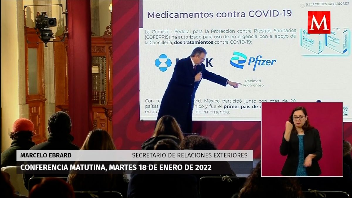 México, primer país de AL en aprobar pastillas para covid
