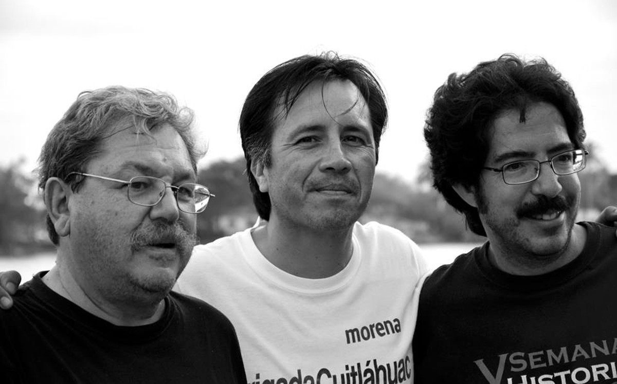 Salmerón (derecha) fue propuesto como embajador de México en Panamá. | Twitter