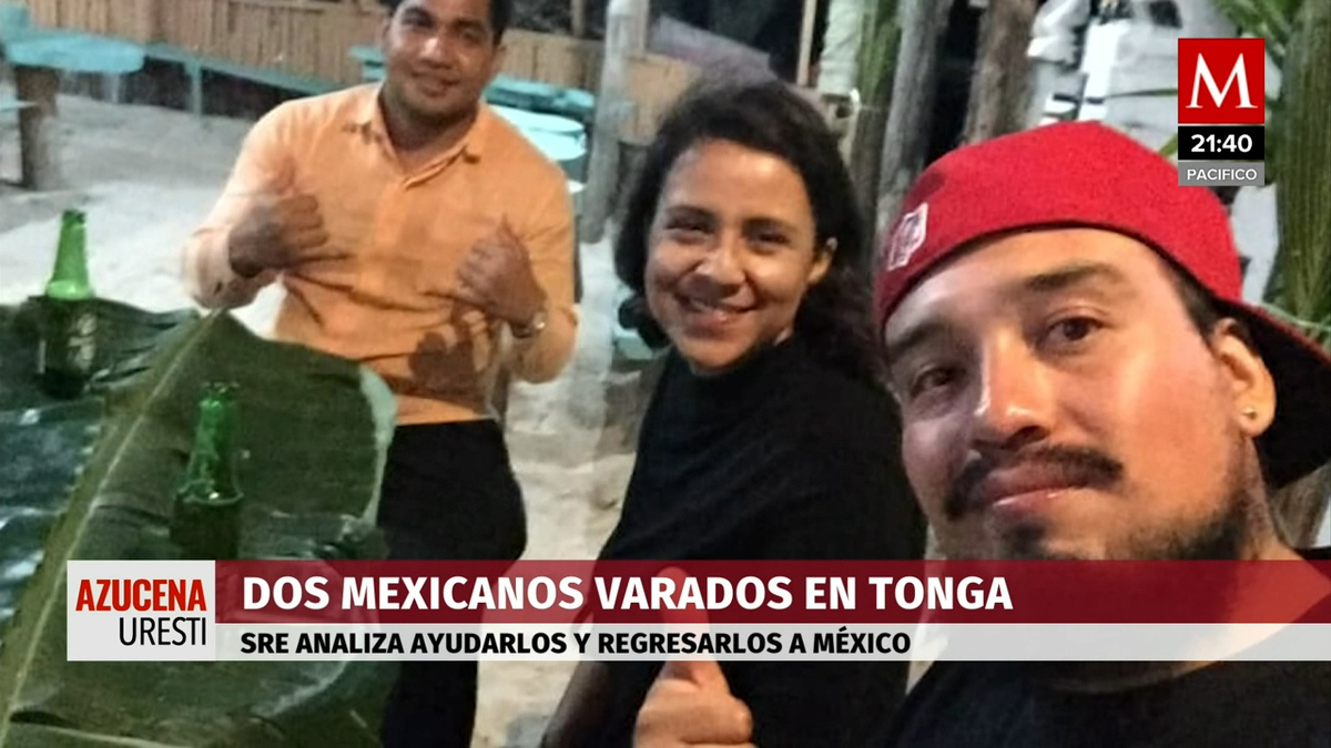 SRE explora alternativas para rescatar a mexicanos en Tonga