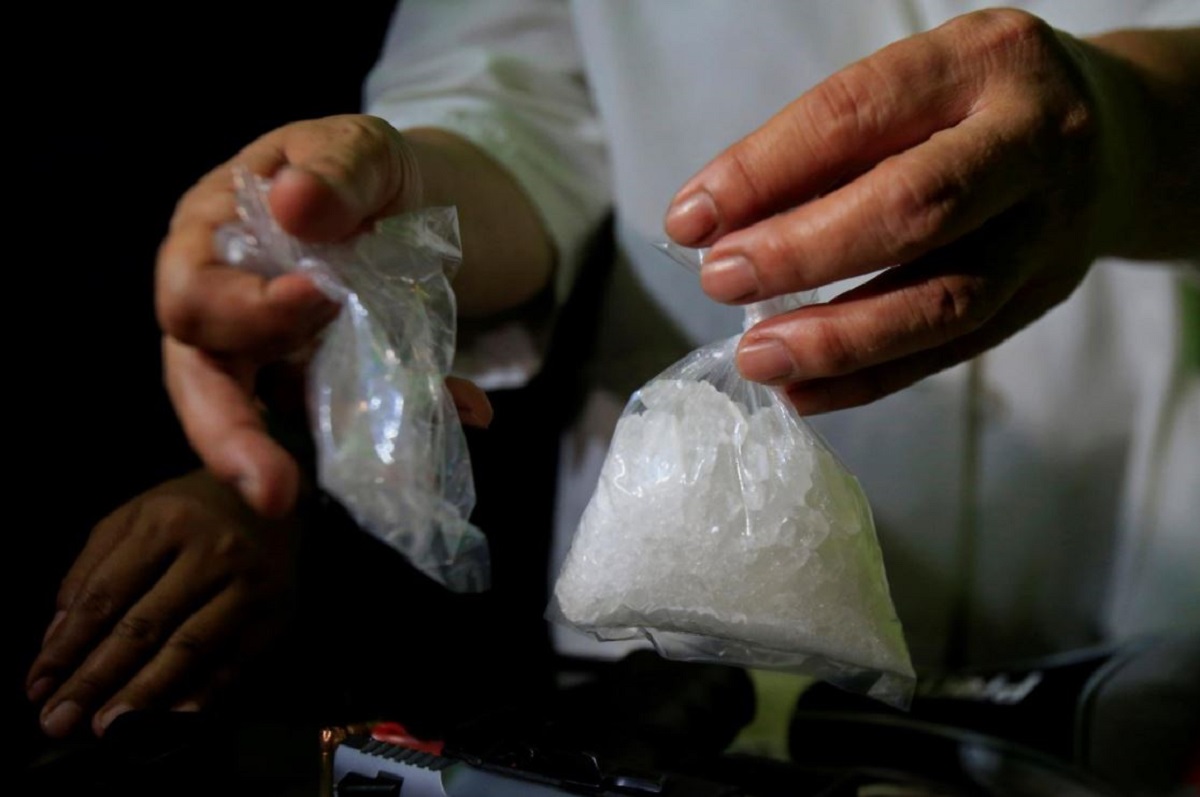Bolsa con metanfetamina. Foto de archivo. | REUTERS