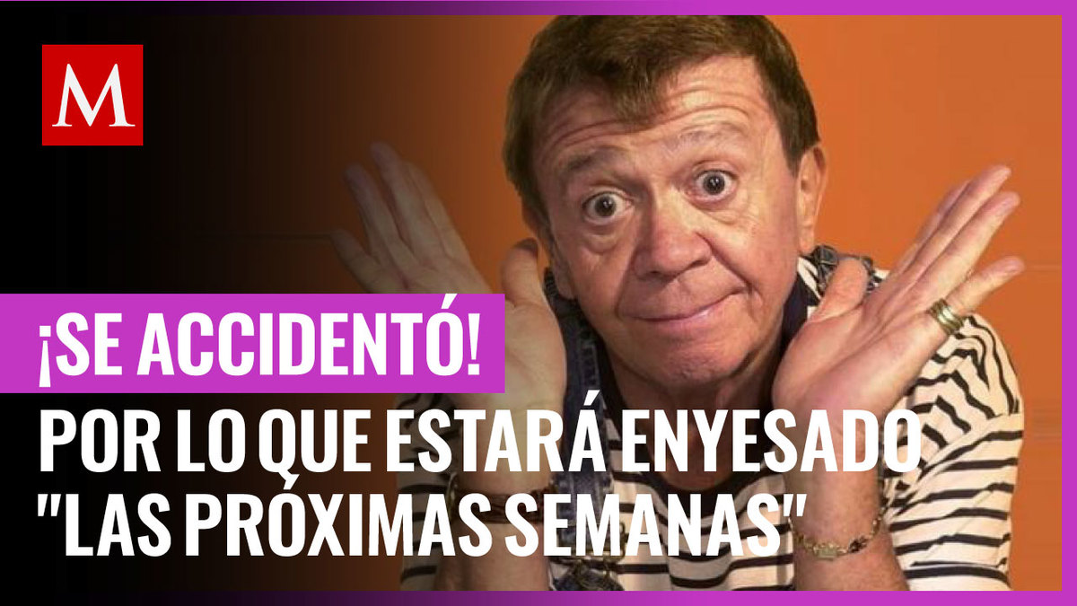 Chabelo se fractura brazo en accidente; informa en Twitter
