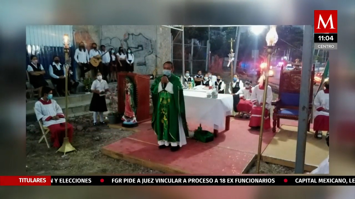 En Chiapas realizan misa para conmemorar los 56 migrantes fallecidos