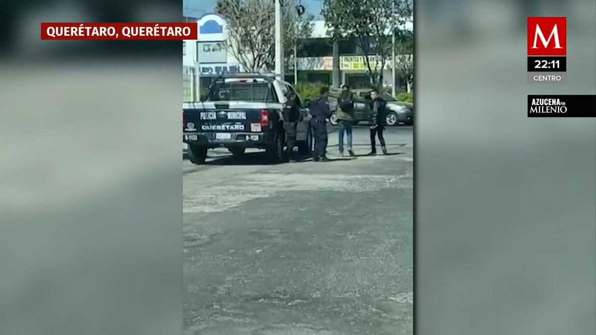 Civiles despojaron de sus armas a dos policías municipales